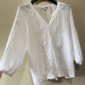 Used top white counterparts shirt